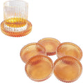 Glass Coaster 6 Pack Round Cup Coasters by Unknown