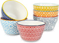 Selamica Ceramic 8oz Bouillon Cups 4 Inch Small Bowls, Dessert bowls by Selamica