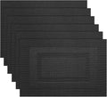 PIGCHCY Placemats, Washable Woven Vinyl Durable Placemats by PIGCHCY
