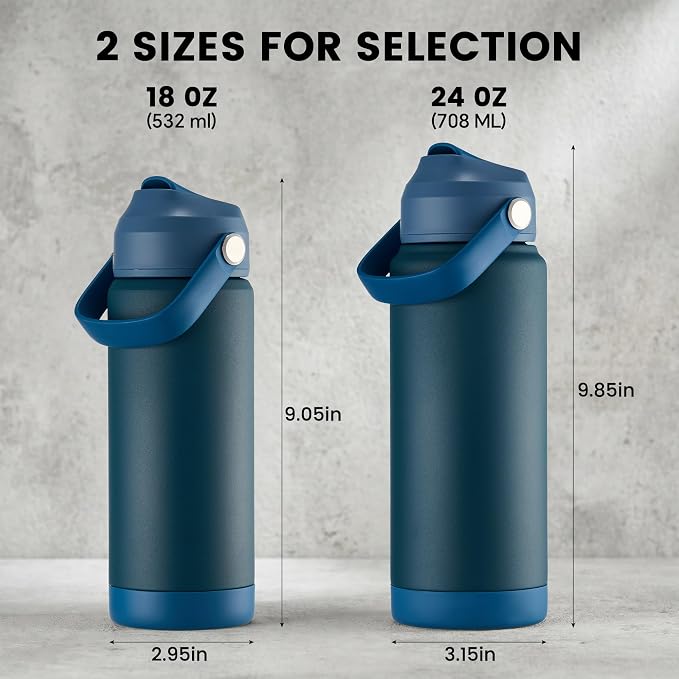 Fijinhom 18 oz Insulated Water Bottle - Image 2
