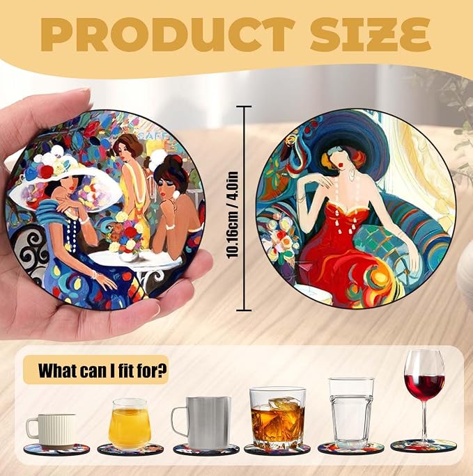 Coasters Set of 12 - Image 2