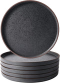 LERATIO Dinner Plates, Ceramic Dinner Plates Set of 6, 10.75 inch Large ceramic by LeRatio