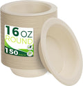 Paper Bowls 16 oz, Heavy Duty Disposable Bowls Perfect by Birchio