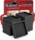 Non Slip Furniture Pads for Hardwood Floors & Carpet – Heavy Duty Anti Slip by Yelanon