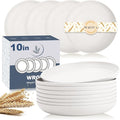 Wheat Straw Plates by WROVA