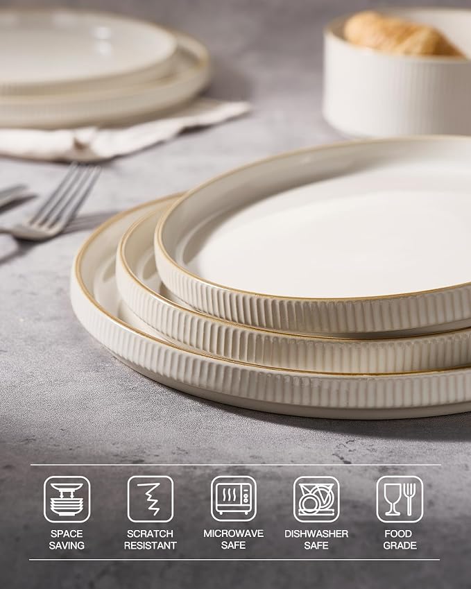 famiware Star 10/8 inches Dinner Plates Set - Image 4