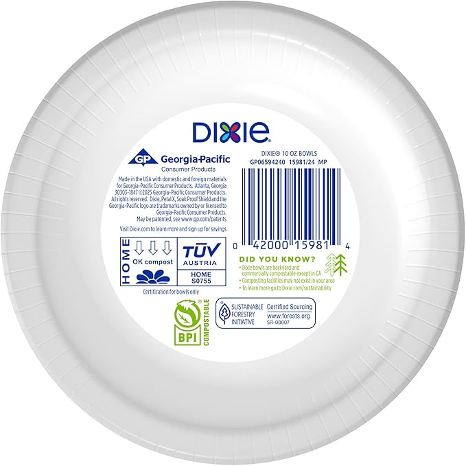 Dixie Paper Bowls, 10 Ounce - Image 7