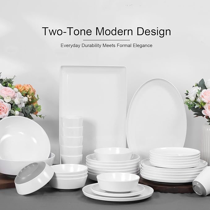 Webbylee ‌16" Melamine Oval Platter Set of 2 - Image 7
