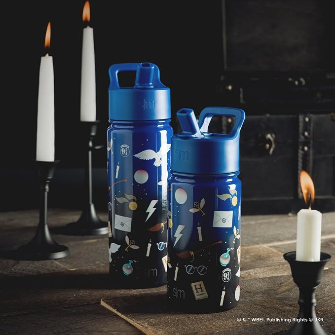 Simple Modern Harry Potter Kids Water Bottle & Toddler Cup | 18oz | Insulated - Image 2