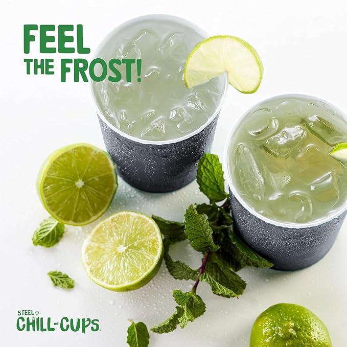 Steel Chill Cups 16 oz. Durable & Reusable Party Cups - Image 7