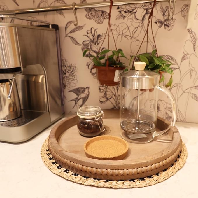 Hrastany Wood Decorative Serving Tray - Image 7