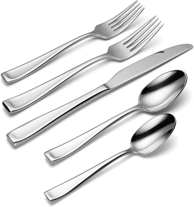 Oneida Moda 75-Piece 18/10 Silverware Set - Image 3