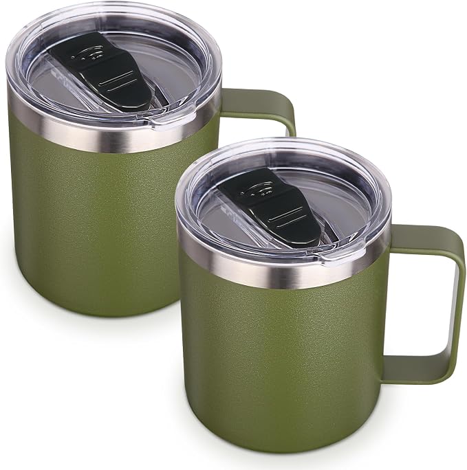 Volhoply 14oz Insulated Stainless Steel Coffee Mug by LiveFully%EF%BC%8CDrinkFreely%E2%80%94KeepGoingwithVolhoply%EF%BC%81