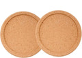 Natural Round Cork Coasters for Drinks by KitWinner
