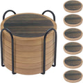6 Pack Absorbent Coasters Set by Unknown