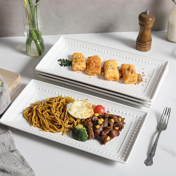 14 inch Ceramic Serving Platter - Image 9