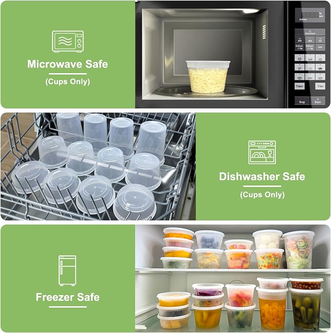 Dipoo 40 Sets Deli Containers - Image 5