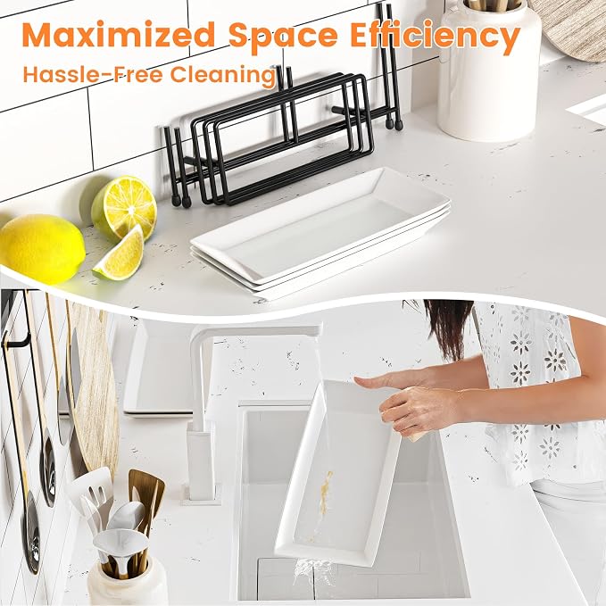 3 Tier Serving Tray, Shatterproof. Steel Frame, Collapsible. Ideal - Image 4