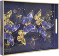 Bohemian Blue Serving Trays, Rectangular Serving Tray by MAONAME