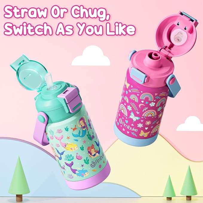 Fimibuke 14oz Kids Insulated Water Bottle - Image 6