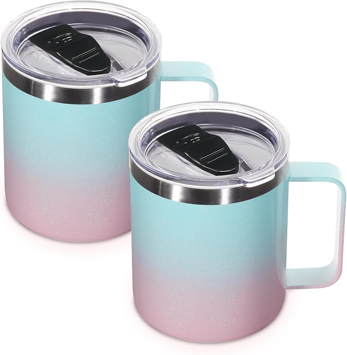 Volhoply 14oz Insulated Stainless Steel Coffee Mug by LiveFully%EF%BC%8CDrinkFreely%E2%80%94KeepGoingwithVolhoply%EF%BC%81
