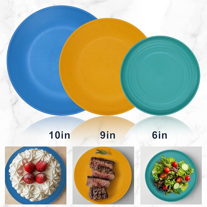 40Pack plates and bowls sets for kids - Image 2
