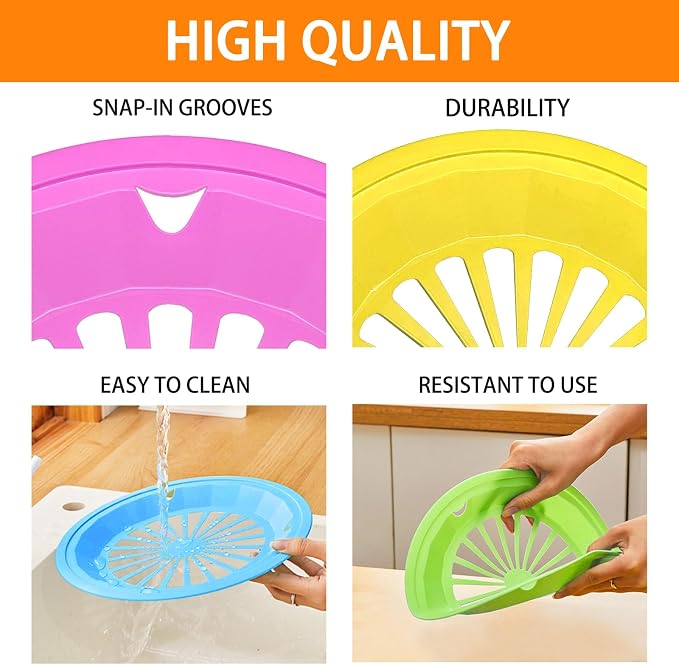 Paper Plate Holders, 10.5 In, 5 Colors, 20 Packs | Plate Holders Reusable Black - Image 6
