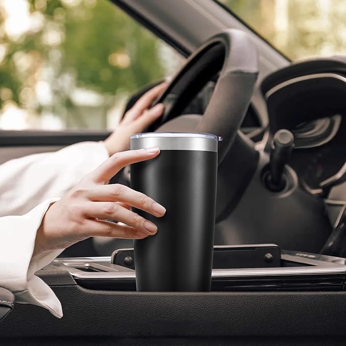 20 oz Tumbler with Lid Stainless Steel Insulated Tumblers Bulk Cups Mug | - Image 5