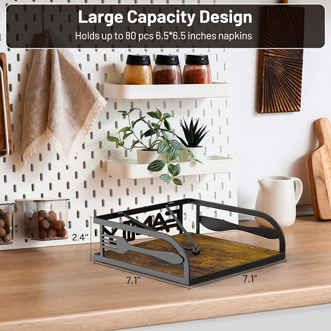 Napkin Holder for Table, Flat Napkin Holders - Image 6