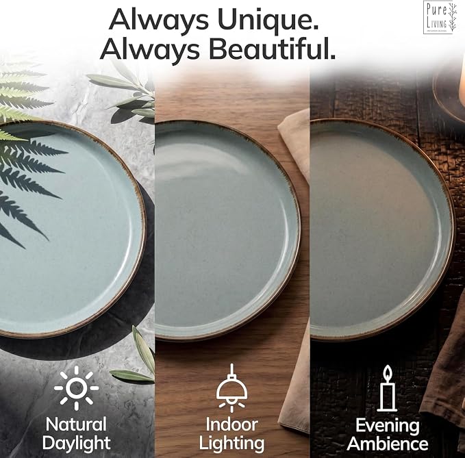 32 Piece Stoneware Dinnerware Set - Image 7