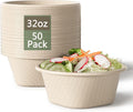 32 Oz Deep Paper Bowls Disposable Bowl by Homestockplus