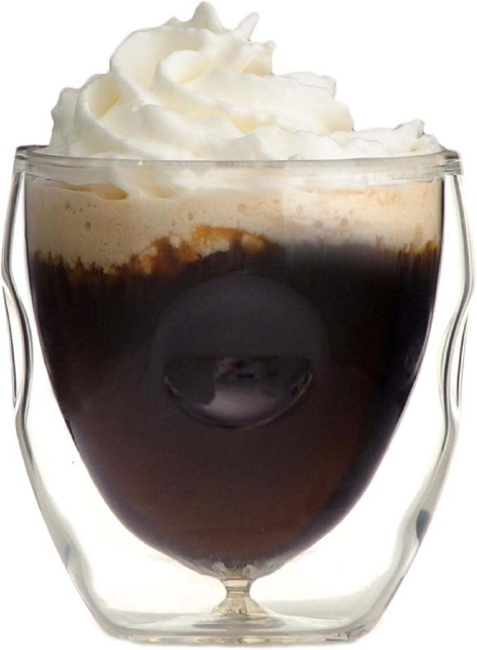 Moderna Artisan Series Double Wall 2 oz Beverage & Espresso Shot Glasses - Image 3