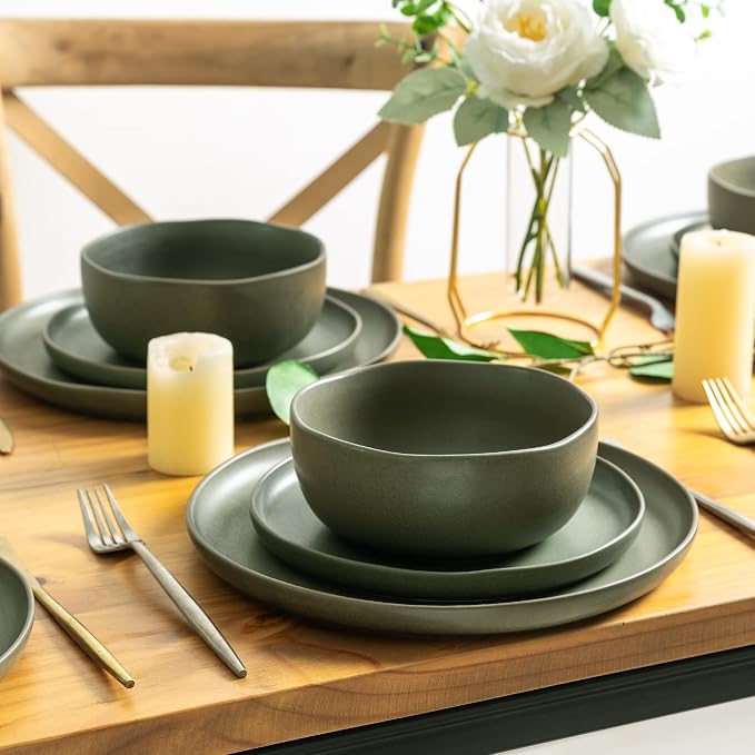 AmorArc Stoneware Dinnerware Sets - Image 4