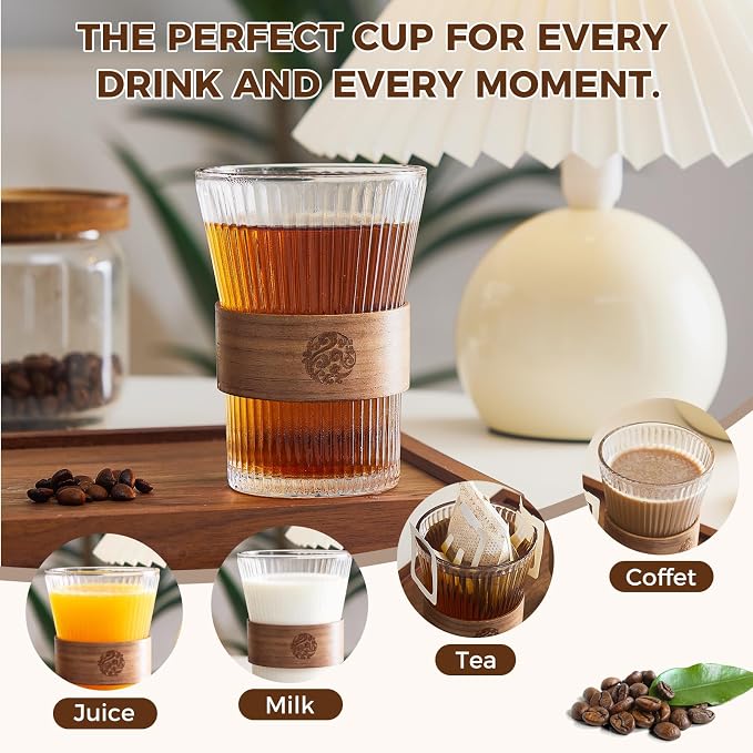 4 Pcs Espresso Coffee Tea Cups - Image 5