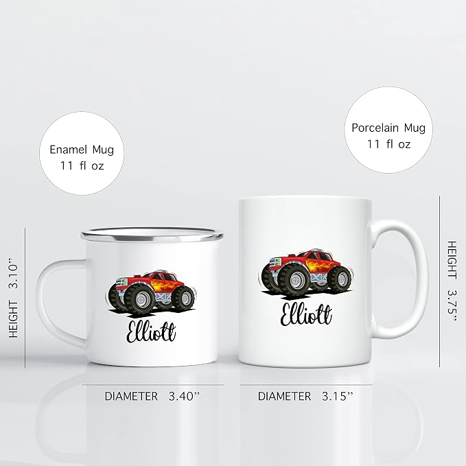 Personalized Mug for Kids, Girls | Customized Hot Chocolate Cocoa Coffee Tea - Image 3