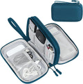 FYY Electronic Organizer, Travel Tech Pouch Bag, Dark Green | Wrist Strap by FYY