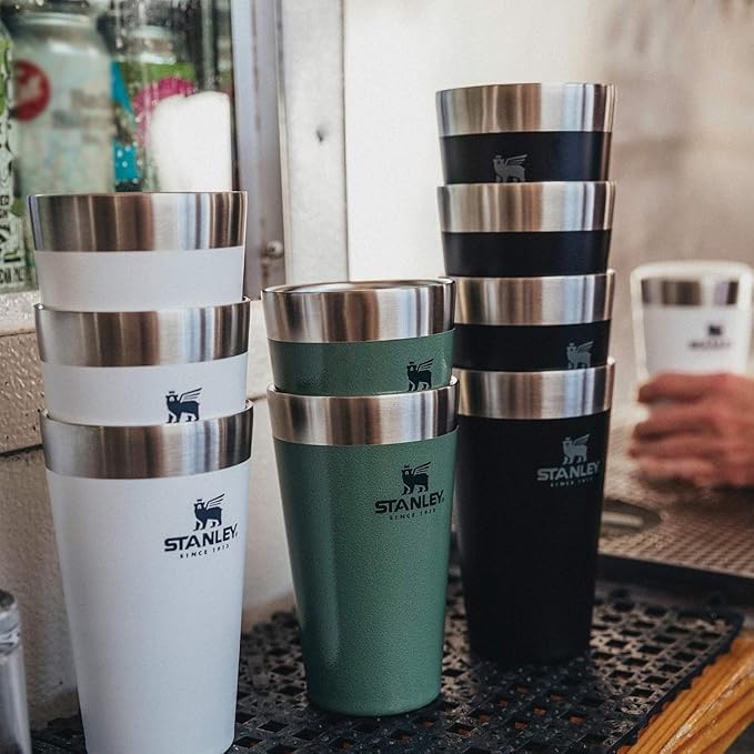 STANLEY Adventure Stacking Beer Pint Glass | Stackable Drinking Cup - Image 3