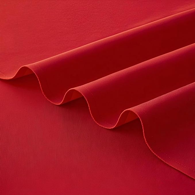 FOLINS&HOME Red Waterproof Decorative Table Runner 108 Inches Long | 210GSM - Image 5