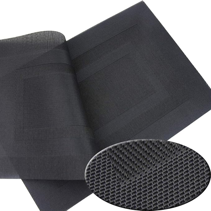 PIGCHCY Placemats, Washable Woven Vinyl Durable Placemats - Image 6