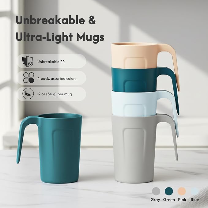 zoeynex Reusable Plastic Cups - Image 2