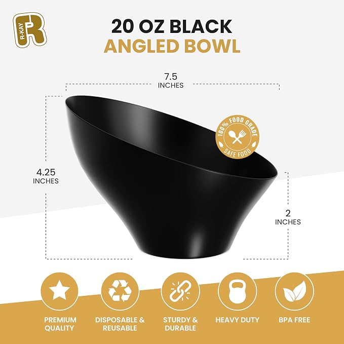 R-kay 6 Pack Angled Candy Bowls - Image 4