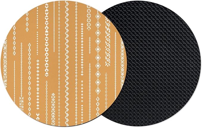 Southwestern Lines Coasters Set of 2, Absorbent Coasters by Unknown