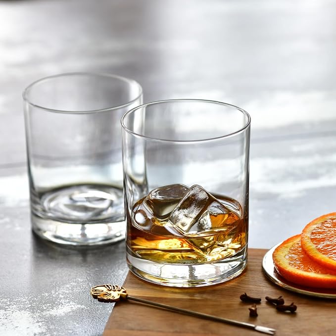 Krosno Whisky Sour Tumbler Glasses Old Fashioned Bourbon Cognac Brandy | Set of - Image 6