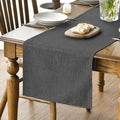 Artoid Mode Grey Table Runner, Seasonal Washable Kitchen Dining Table Decoration by ArtoidMode