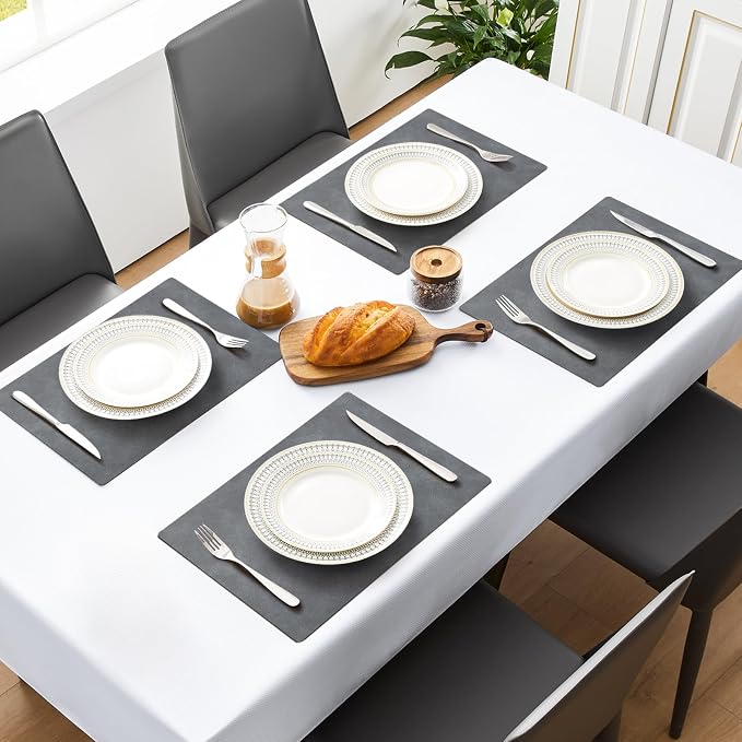 MOSAYT Vinyl Placemats Set of 8-12 X 17 Inch - Image 2