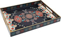 Spsyrine Serving Tray with Handles, Plastic Decorative Tray by Spsyrine