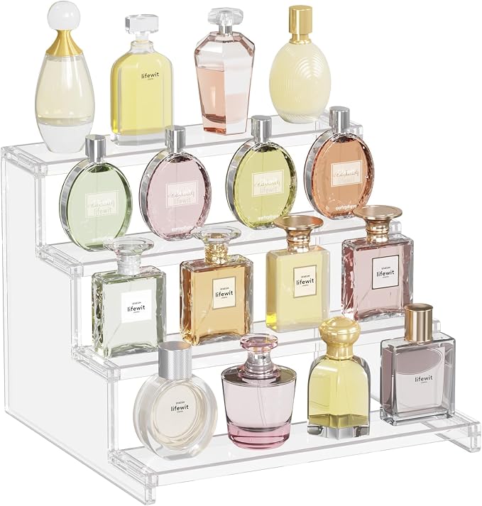Lifewit 12" Perfume Organizer, Cologne Stand Tool-Free Assembly, Nail Polish by Lifewit