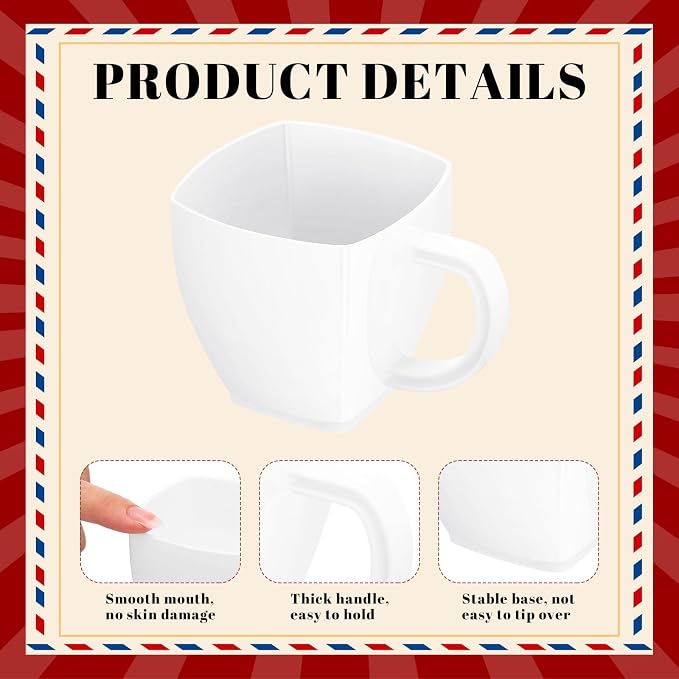 Amyhill 100 Pcs 5 oz Disposable Tea Cups Bulk - Image 3