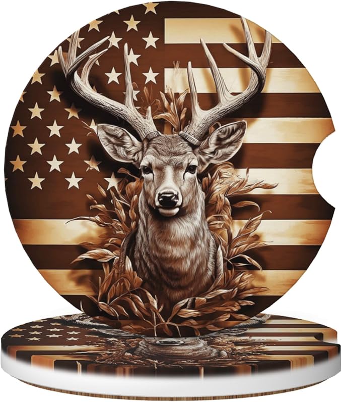 Car Coasters for Cup Holder 2 Pack by Unknown