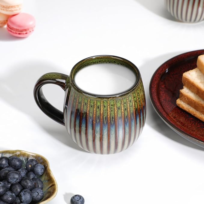 CosyCorner Ceramic Coffee Mugs, 17 oz Large Coffee Cups, Couple Coffee Mugs Set - Image 5